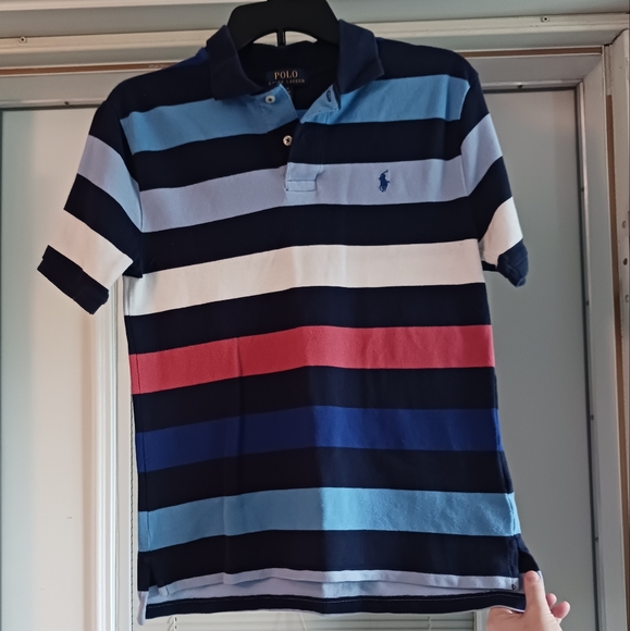 Polo Ralph Lauren Other - 50% off - Polo by Ralph Lauren Navy/Blue/White/Red Stripe Shirt Size Large